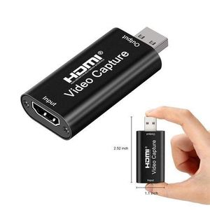 Carte de capture vidéo HDMI 4K adaptateur de capture audio HDMI vers USB 2.0