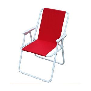 Chaise pliante pour camping Siège de détente pour vos sorties en plein air