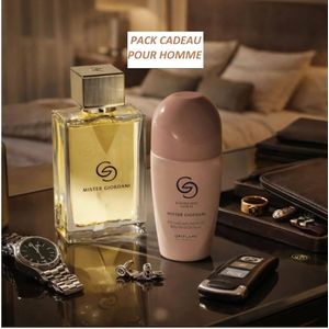 Oriflame Eau de Parfum Giordani Gold Mister Giordani + Déodorant Parfumé anti-transpirant à bille Giordani Gold Mister Giordani