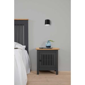 Dansmamaison.ma BRUNA Table de Chevet Gris