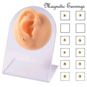Boucles d'oreilles magnétiques pour hommes et femmes,12 PSC