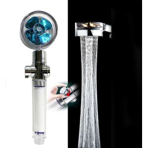 Pomme de douche multifonctionnelle réglable, avec support, 7 Modes