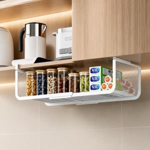 Panier de Rangement Suspendu Extensible sous Étagère – Couleur Aléatoire