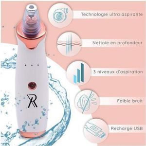 XR Cleaner جهاز كهربائي لإزالة الرؤوس السوداء مع شاحن USB