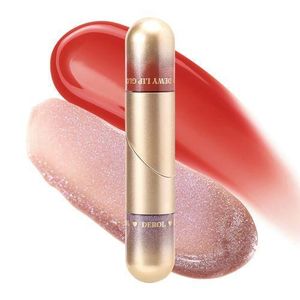 DEROL Gloss à Lèvres Romantic Love Dewy 2N1 Lip Gloss Color 05 Dominant - 10ml