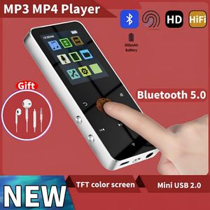 Lecteur de musique Mp3 Mp4 Bluetooth 5.0 ,emplacement Carte mémoire, avec Réveil FM Podomètre lecteur e-Book Haut-Parleur Intégré