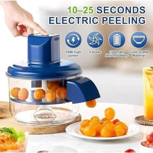 Éplucheur électrique pour fruits et légumes, rechargeable via USB 