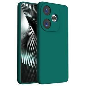 Case Coque Souple Liquid Silicone pour Redmi 13 vert– Protection élégante et maniabilité