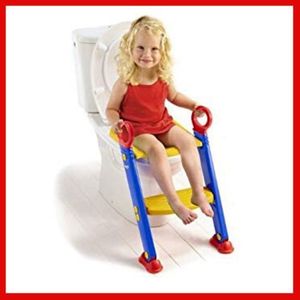 Réducteur de wc siège de toilette bébé pliable échelle chaise step