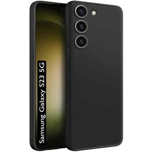 Samsung S23  جراب سيليكون لهاتف  باللون الاسود   