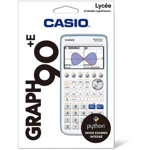 Casio Digital Calculatrice graphiuqe - CASIO Graph 90+E avec Python