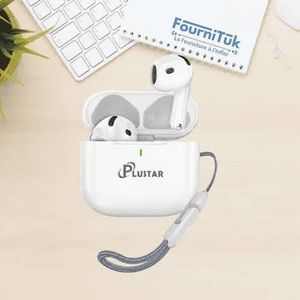 Plustar Air 8  Ecouteur TWS Sans Fil Bluetooth 5.5 Hifi Son Clair Longue Autonomie