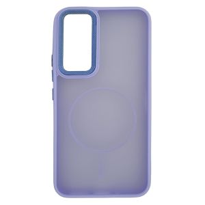 غطاء سيليكون عالي الجودة لهاتف iPhone 17 بلون أرجواني