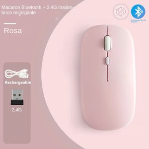 Souris verticale, souris ergonomique sans fil, souris d'ordinateur avec  2.4g portable mince optique sans fil souris silencieuse pour ordinateur  portable souris optique avec 6 boutons