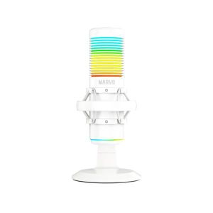 Marvo  Microphone Gamer de PC  MIC-07 Blast 60 White 