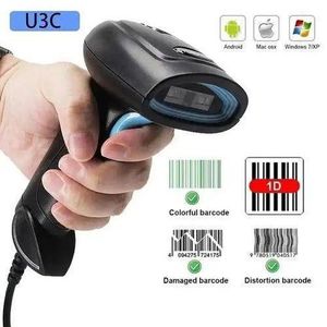 AZATECH Lecteur Code à Barre Laser 1D USB Filaire