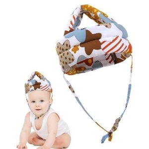 Casque souple de protection pour bébé, avec coussin de sécurité anti-choc.
