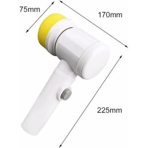 Brosse 3-en-1 : Éponge, Poils et Cachemire pour Tous les Surfaces