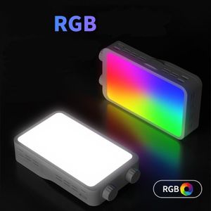 Éclairage photographique Rechargeable Capacite de batterie 2x 2000mAh Studio Light pour la photographie, Rechargeable pour TikTok YouTube Game Live Video Lighting, 40W Mini lumière de remplissage Bicolores color temperature 3000-7000K