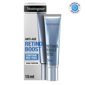  Retinol Boost Neutrogena  Crème Contour des Yeux Anti-Âge Anti-Rides 15ml