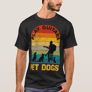 Play Guitars Pet dogs 1 T-Shirt unique design - t shirt tres bon qualite
