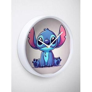 Stitch And Angel Love Model 2 Wall Clock Decoration For House & Rooms