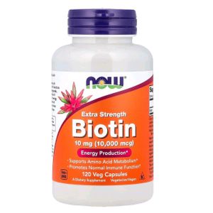 Now Biotine 10 000mcg 120comprimé sans gluten
