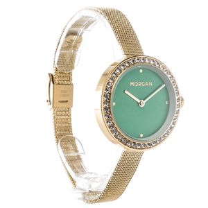 Montre morgan femme on sale doré