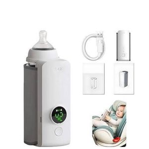 Chauffe-Biberon Portable Rechargeable USB – Régulateur de Température Intelligent avec Écran LED pour Bébé