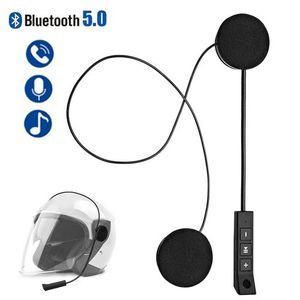 WAYXIN - Casque moto sans fil T2 - Oreillette Bluetooth avec microphone -  Système