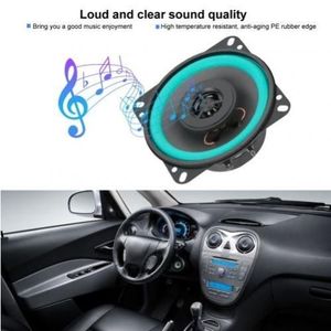 Generic Haut-parleur 80W Voiture Tweeter Super Puissance Porte Musique  Audio 10CM à prix pas cher