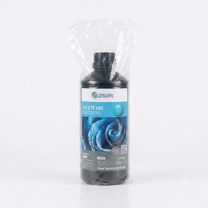 Disen Bouteille d'Encre UV DTF Cyan Originale Disen 1 Litre - Cyan