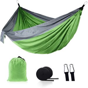 Hamac de Camping Portable en Nylon – Résistant 300kg, Léger et Respirant