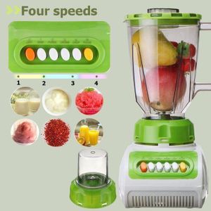 Blender avec moulin en plastique avec 6 boton et 4 vitesses
