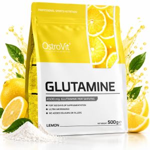 OstroVit Glutamine 500 g Citron - Acides Aminés, Récupération & Muscle