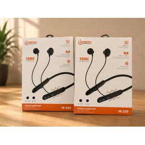 Iron Écouteurs Bluetooth Tour de Cou IR-220 – Oreillettes Magnétiques - Autonomie en Veille 150H