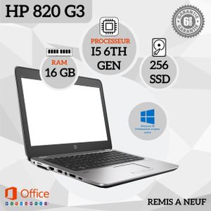 Hp PC Portable HP Probook 640 Core i5 - 256Gb SSD 8GB RAM 14- remis a neuf  - AZERTY à prix pas cher