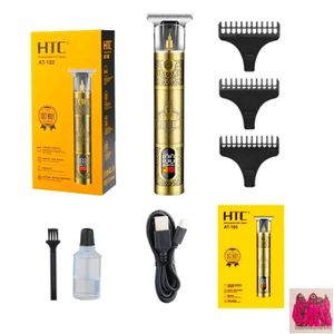 Htc Tondeuse Rechargeable entièrement métal corps en aluminium conception spéciale + Sticker