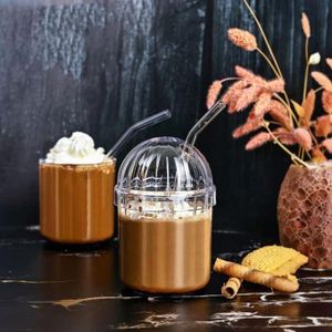 Tasse à Boisson Originale avec Paille Intégrée