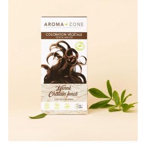 aromazone AROMA ZONE Henné Châtain foncé BIO - coloration végétale - 200g -