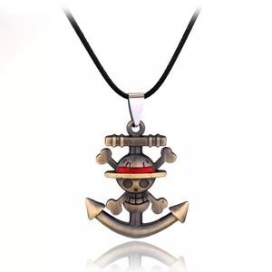 Collier et pendentif - One Piece - Tete de mort Chapeau de paille