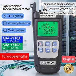 Fibre optique OPM VFL fttto testeur reseau laser wattmetre kit telecom maintenance