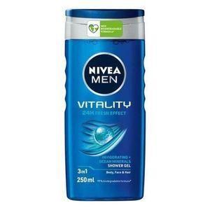 NIVEA MEN جل استحمام فيتالتي فريش، 250 مل - حمام ودوش