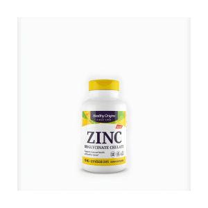 Healthy Origins Complément Alimentaire Zinc Bisglycinate Chélaté - 50mg - Soutien Immunitaire & Vision - 120 Gélules Végétales