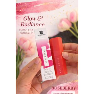 Rose Berry le stick Match Stix Cheek & Lip,