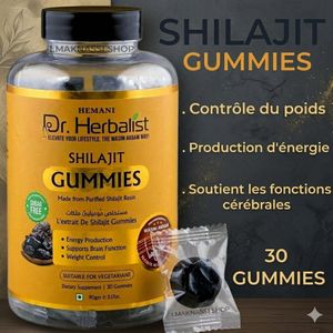 Hemani Gummies de Shalajit : une source ancestrale de vitalité moderne