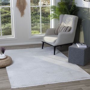 Tapis motif ARC BEIGE 2.90m / 2.00m