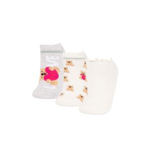 Defacto جوارب قصيرة للنساء قطن - 3 قطع
