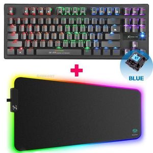 Clavier Mécanique Gamer XTRIKE Blue Switch