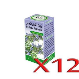 Herbo Ridouane  Huile de romarin 30ml X12 pièces
